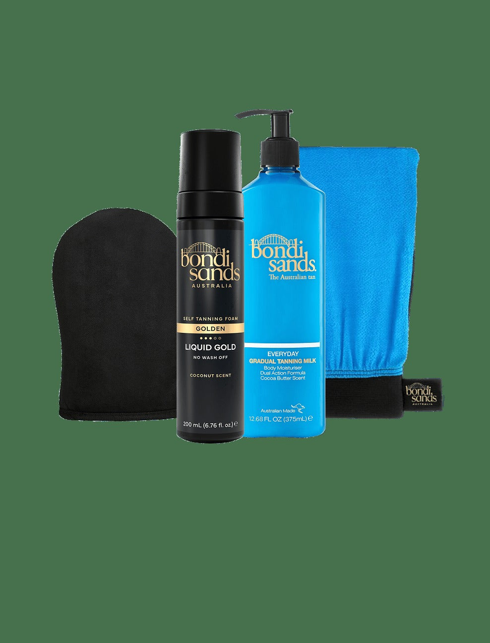 Liquid Gold Self Tanning Routine Bundle