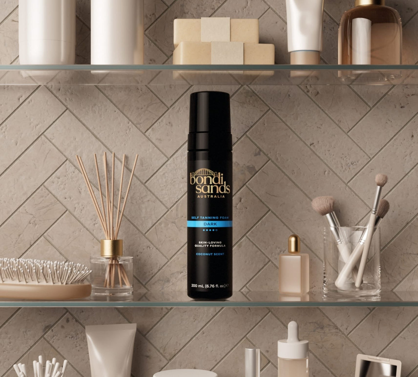 Dark Self Tanning Foam Duo
