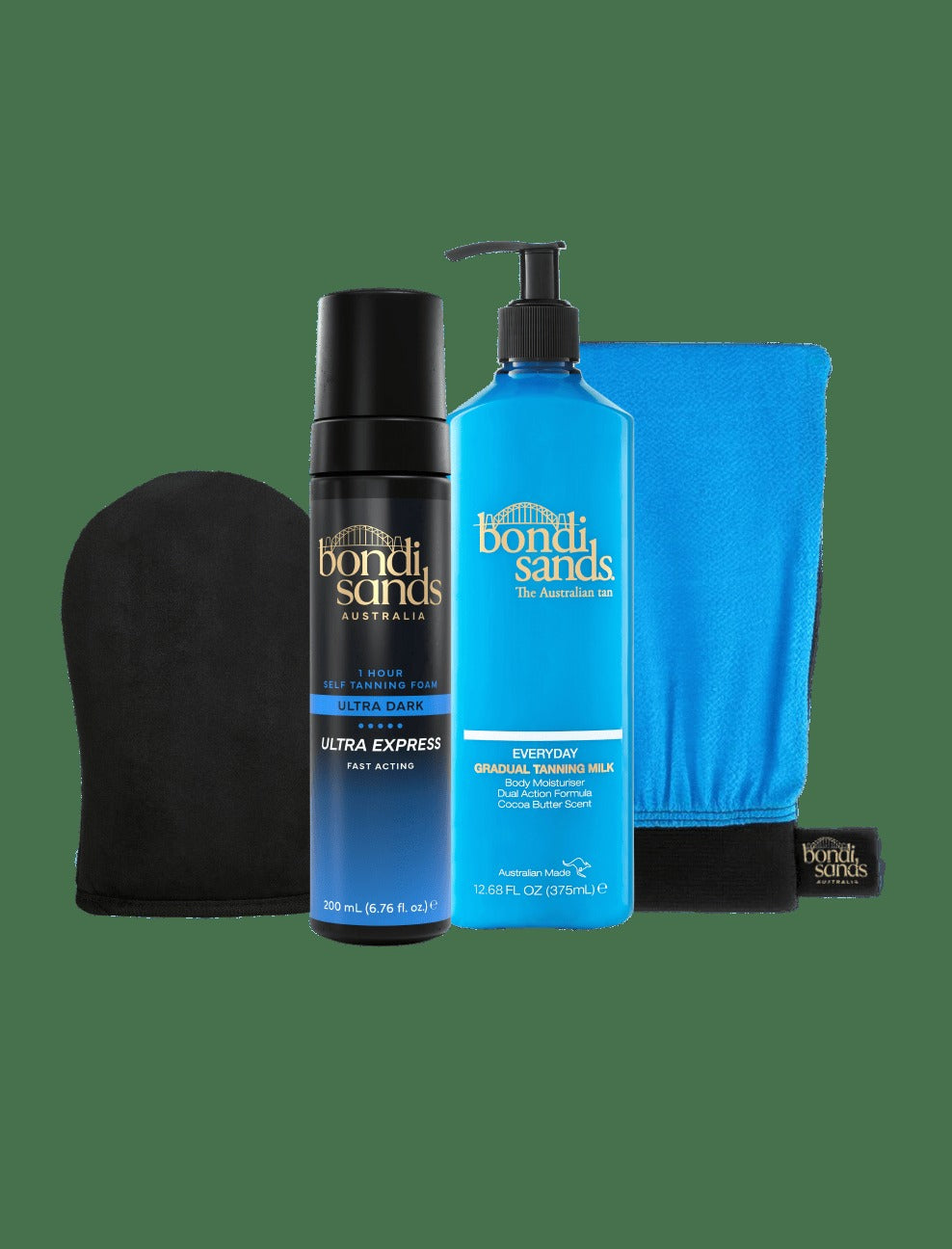 Ultra Express Self Tanning Routine Bundle