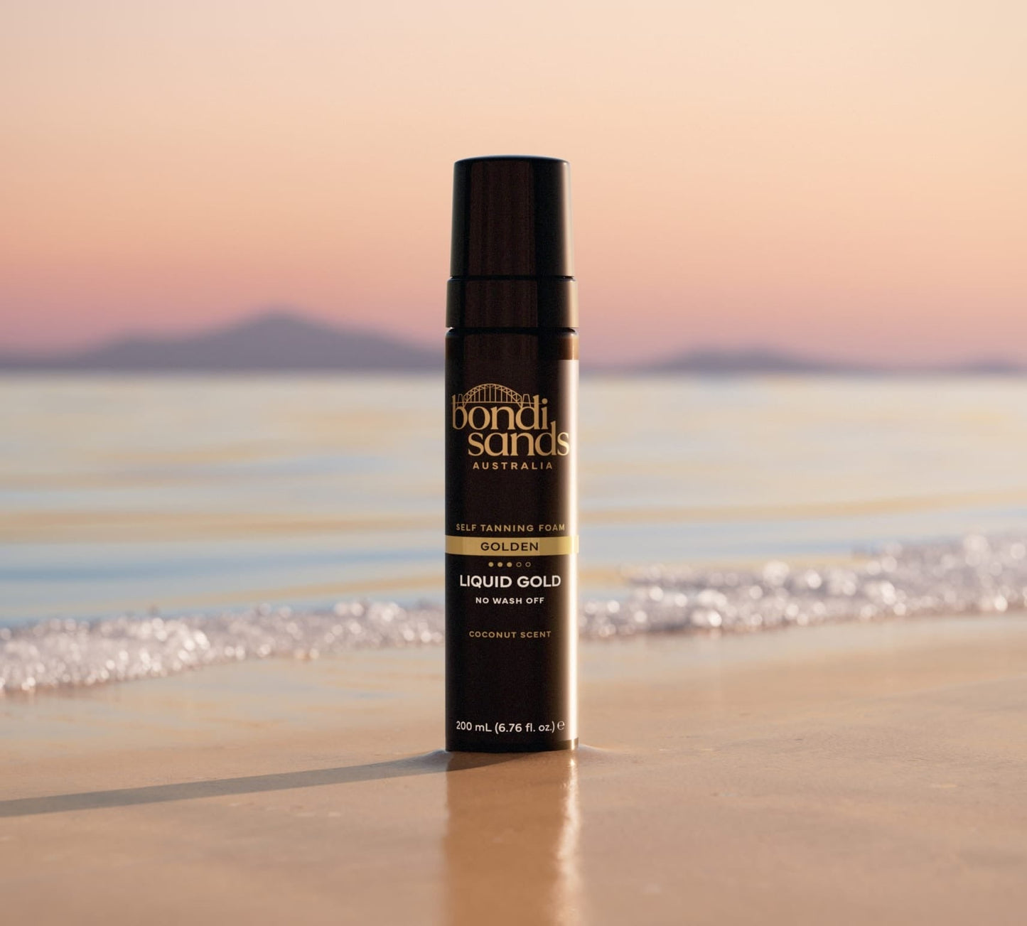 Liquid Gold Self Tanning Foam & Application Mitt Bundle