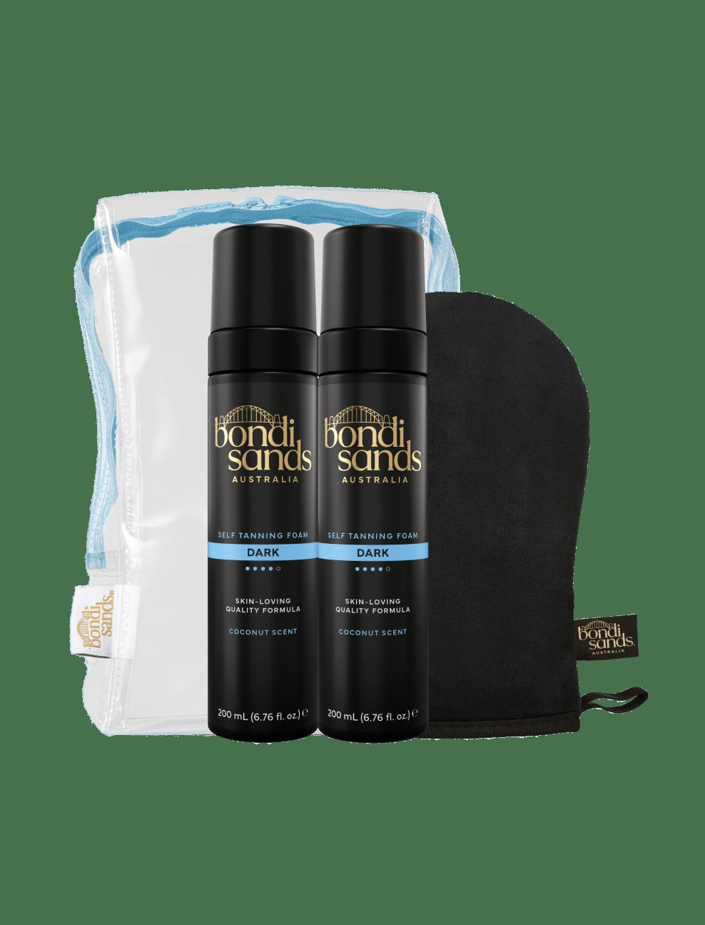 Dark Self Tanning Foam Gift Set