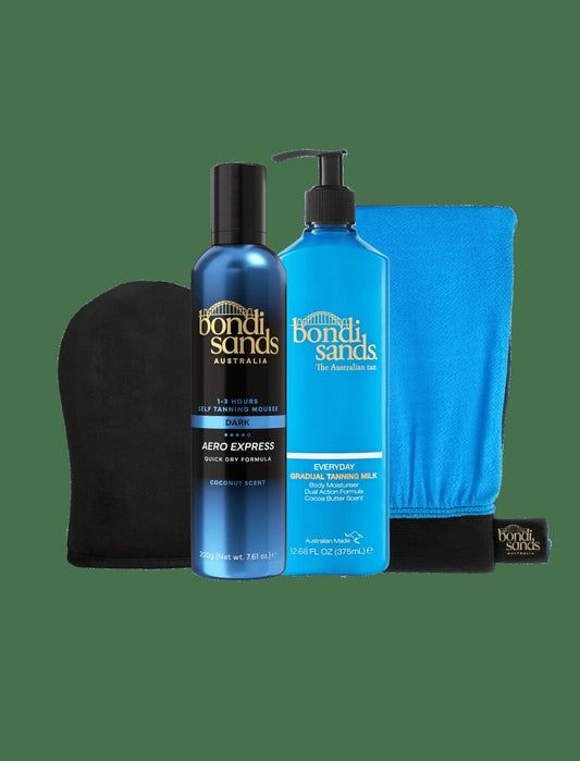 Aero Express Self Tanning Routine Bundle