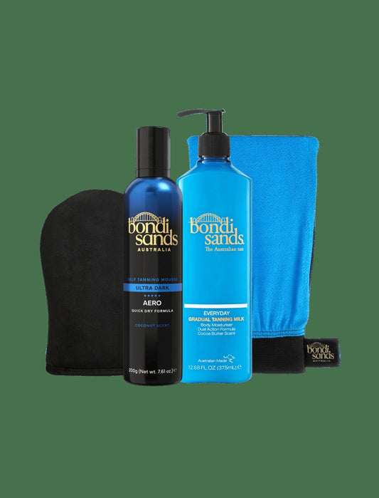 Aero Ultra Dark Self Tanning Routine Bundle